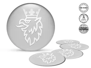 Saab Distintivo Cupola Edizione Adesivi Alta Qualità